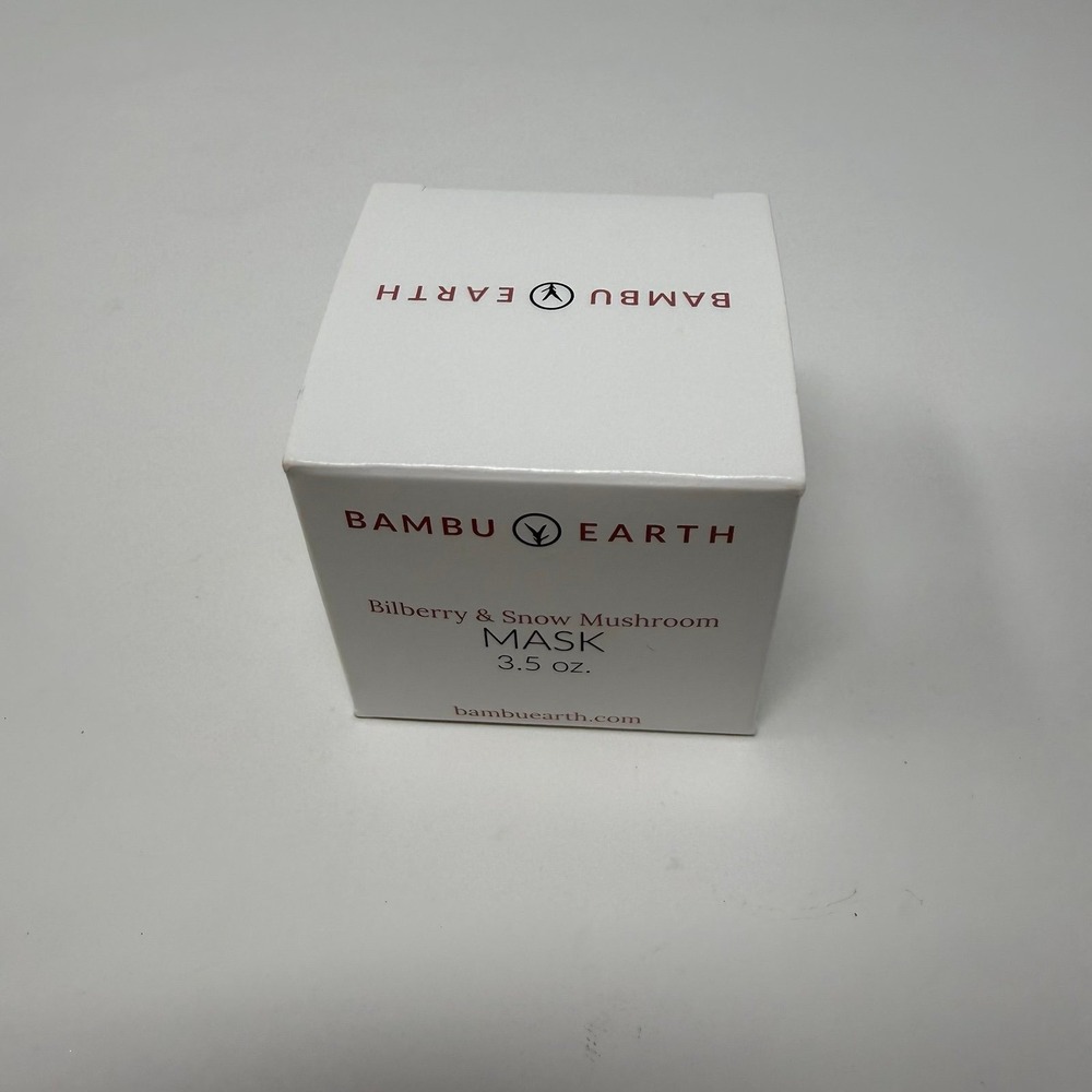 Bambu Earth Bilberry & Snow Mushroom Face Mask 3.5 oz